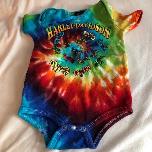 Harley Davidson onesie 6-9 months - Picture 4 of 5